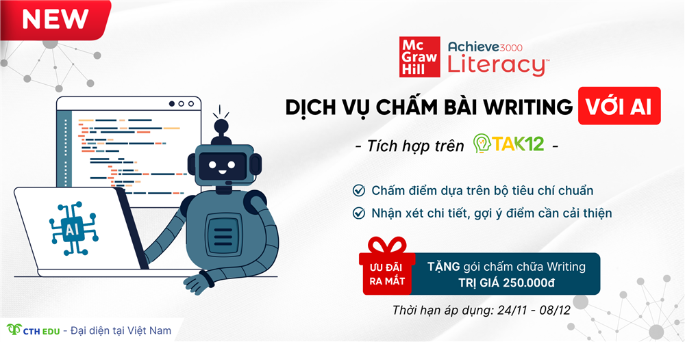 A3K Chấm chữa Writing với AI